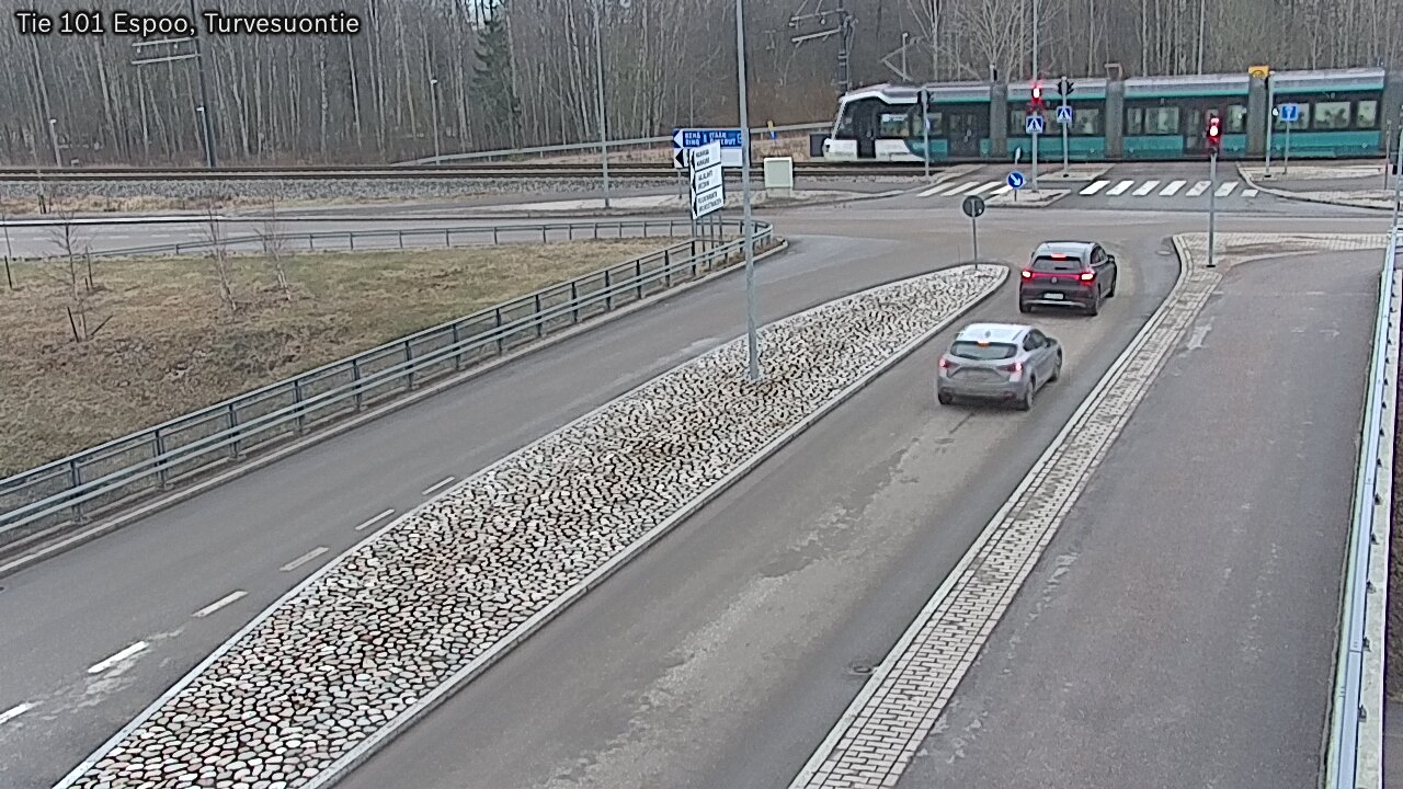 Weather Camera Image Road 101 Espoo Turvesuontie, Espoo, Uusimaa