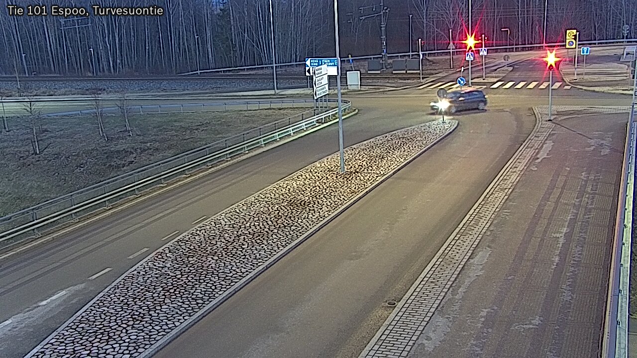 Weather Camera Image Road 101 Espoo Turvesuontie, Espoo, Uusimaa