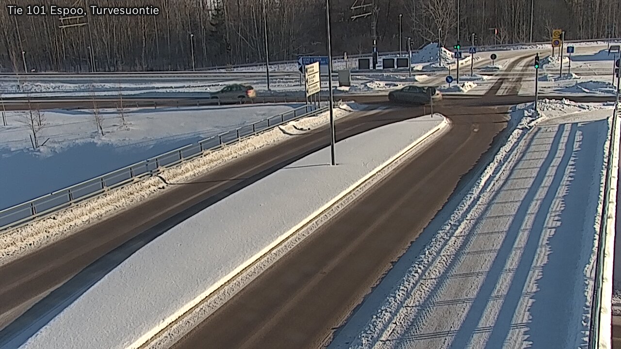 Weather Camera Image Road 101 Espoo Turvesuontie, Espoo, Uusimaa