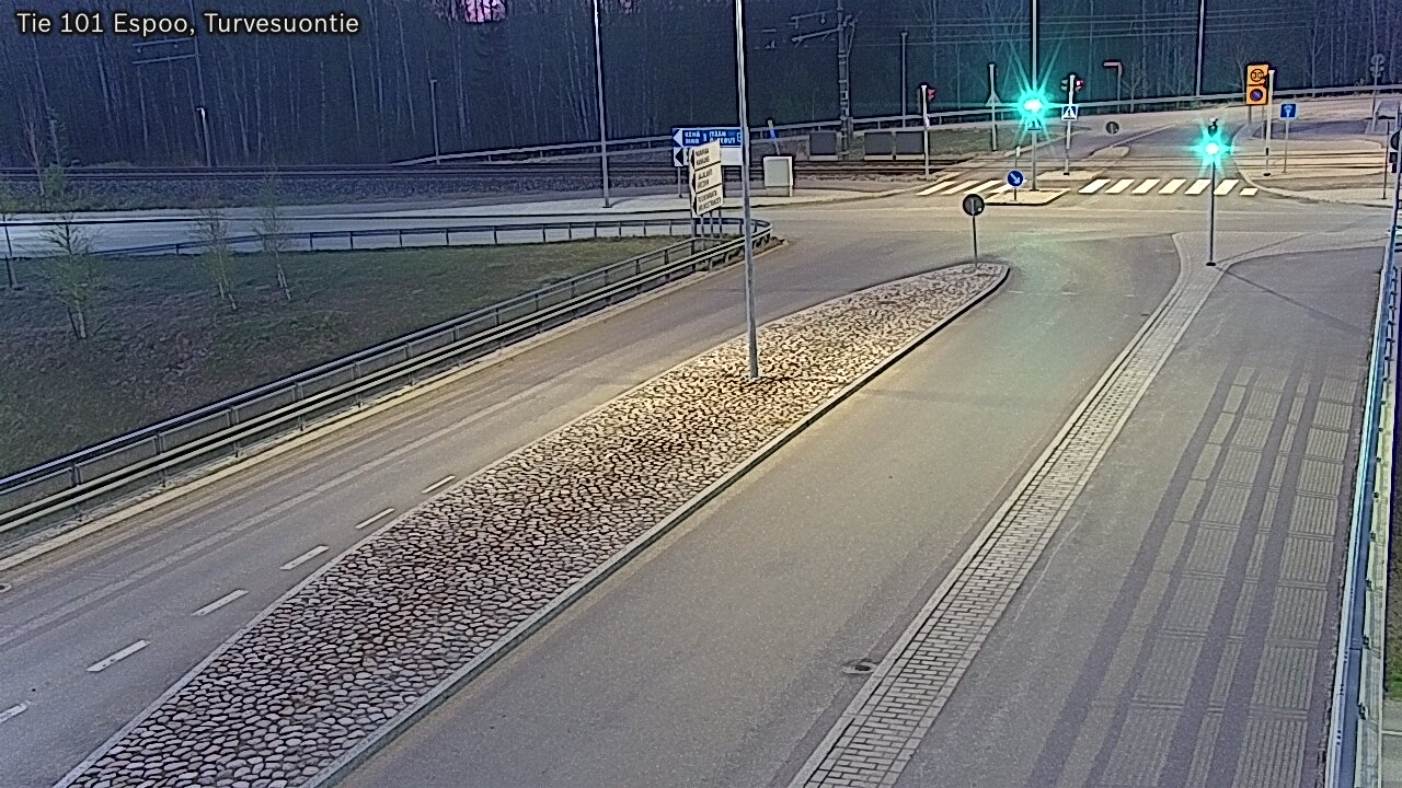 Weather Camera Image Road 101 Espoo Turvesuontie, Espoo, Uusimaa