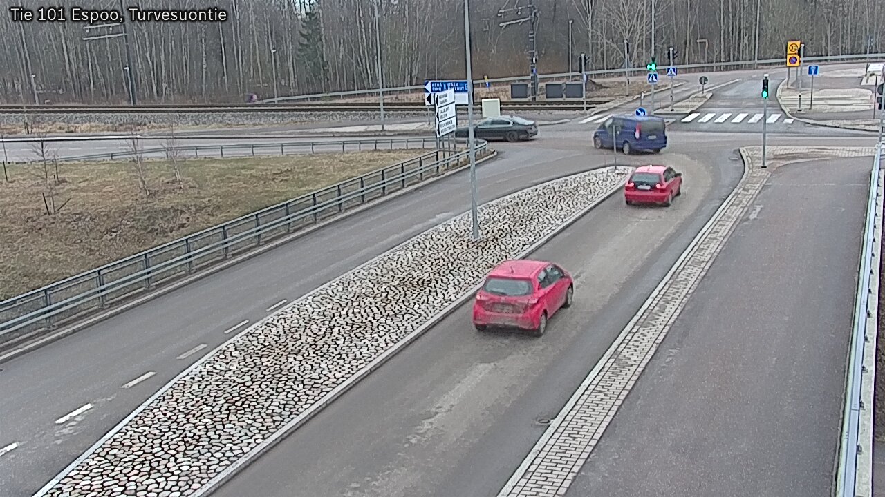 Weather Camera Image Väg 101 Esbo Torvmossvägen, Espoo, Uusimaa