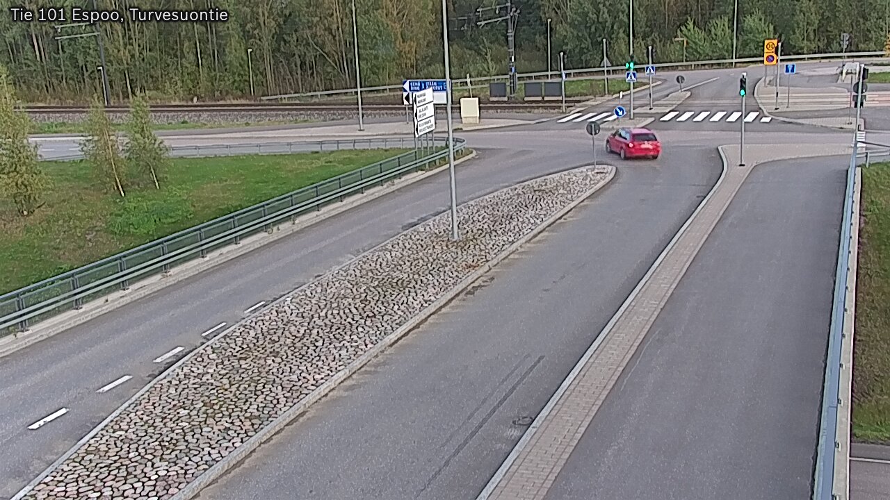 Weather Camera Image Väg 101 Esbo Torvmossvägen, Espoo, Uusimaa