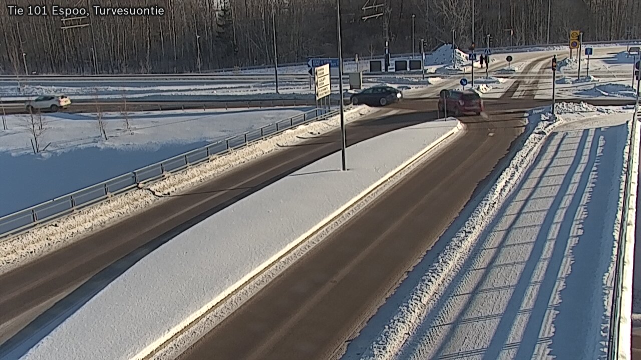 Weather Camera Image Road 101 Espoo Turvesuontie, Espoo, Uusimaa