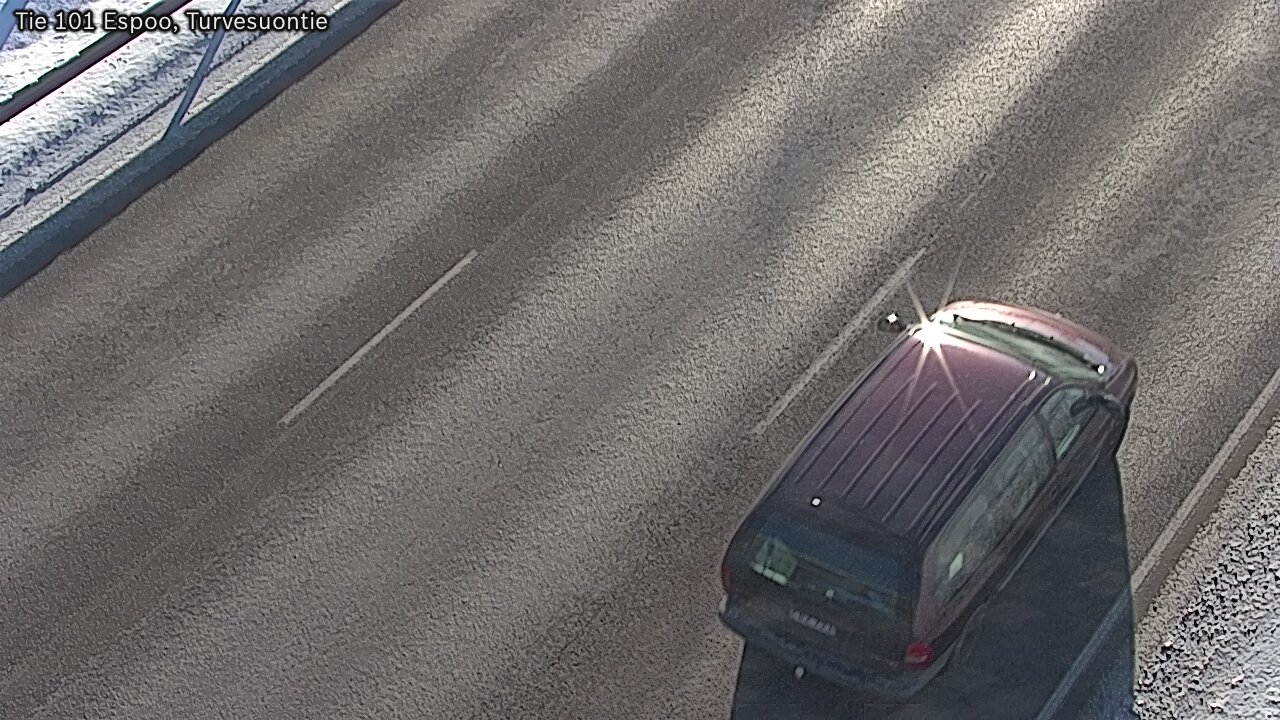 Weather Camera Image Road 101 Espoo Turvesuontie, Espoo, Uusimaa