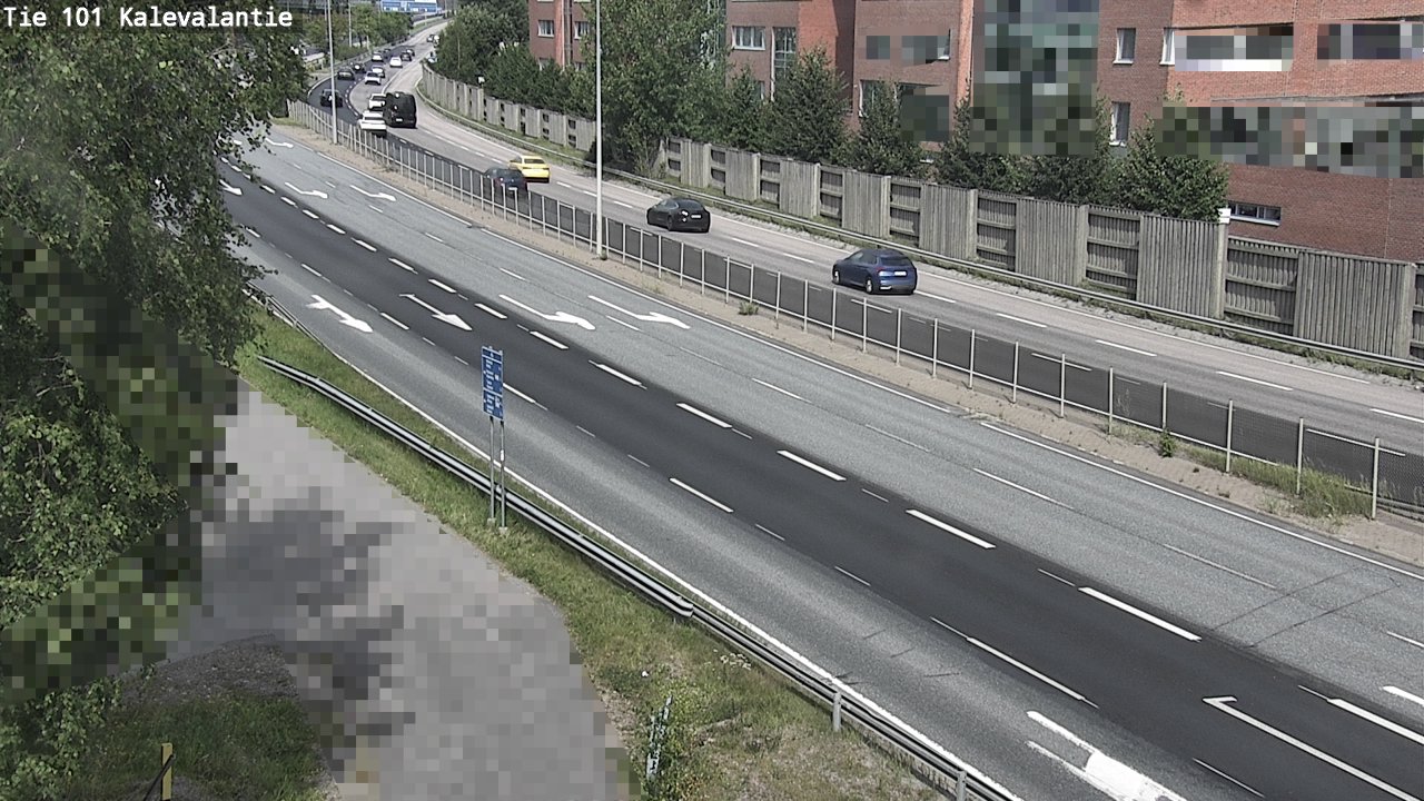 Weather Camera Image Road 101 Kalevalantie, Espoo, Uusimaa