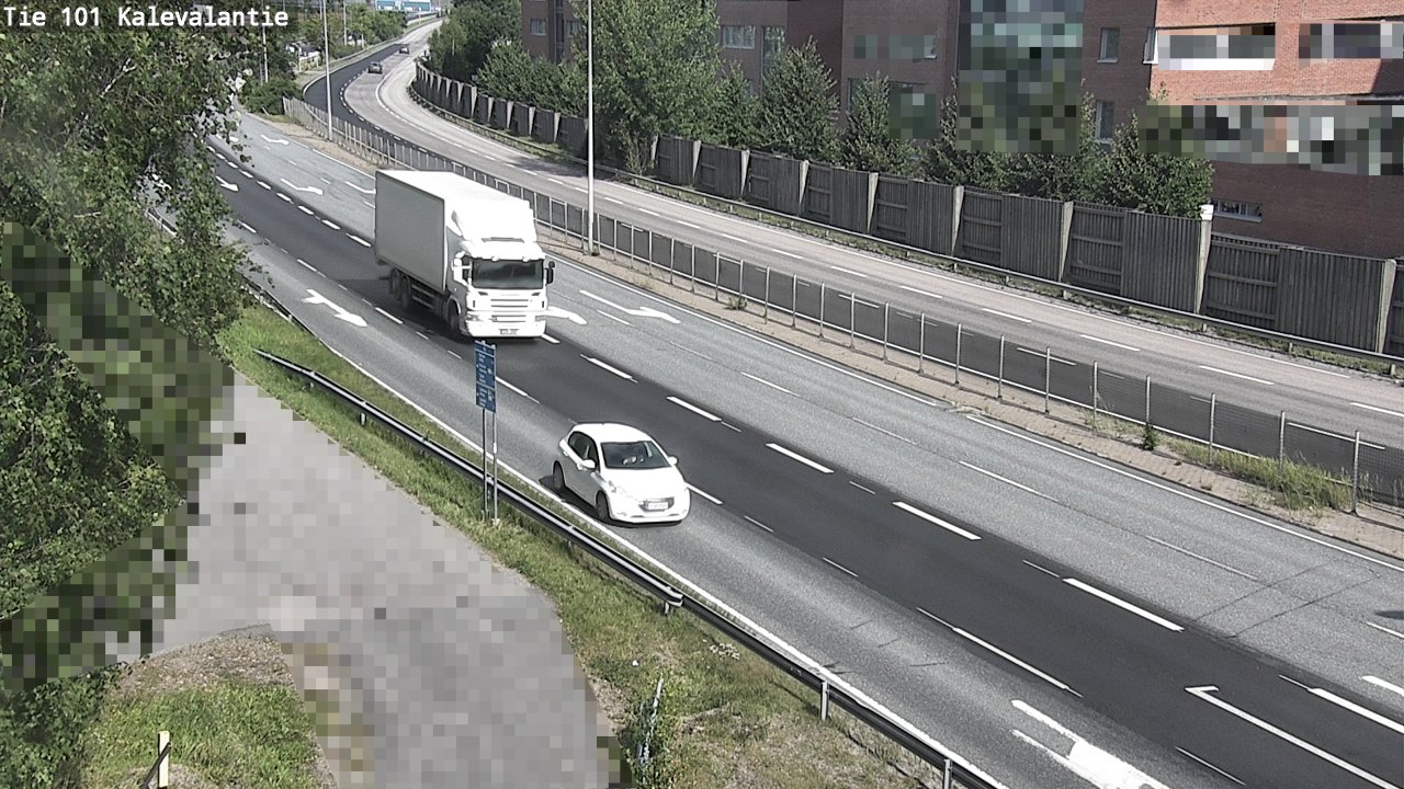 Weather Camera Image Road 101 Kalevalantie, Espoo, Uusimaa