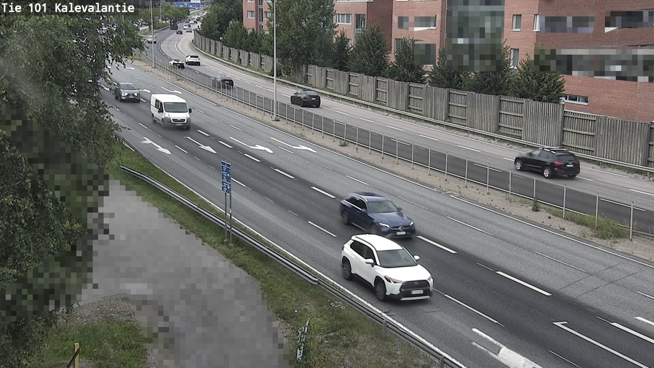 Weather Camera Image Road 101 Kalevalantie, Espoo, Uusimaa