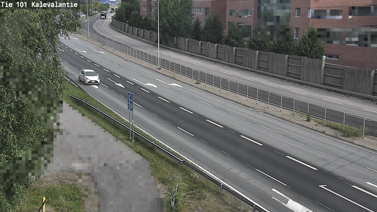 Weather Camera Image Road 101 Kalevalantie, Espoo, Uusimaa