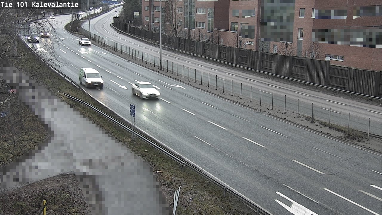 Weather Camera Image Road 101 Kalevalantie, Espoo, Uusimaa