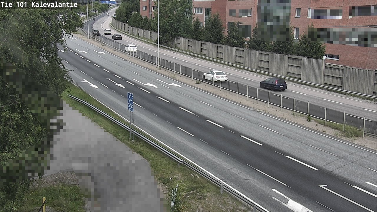 Weather Camera Image Road 101 Kalevalantie, Espoo, Uusimaa
