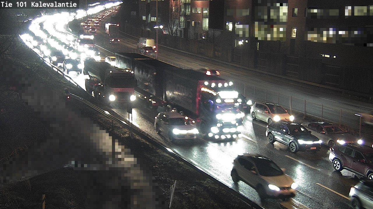 Weather Camera Image Road 101 Kalevalantie, Espoo, Uusimaa