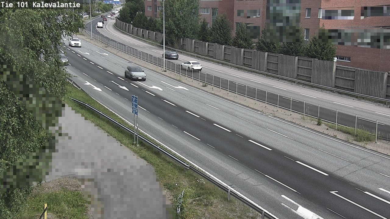 Weather Camera Image Road 101 Kalevalantie, Espoo, Uusimaa