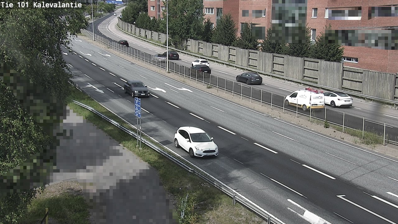 Weather Camera Image Road 101 Kalevalantie, Espoo, Uusimaa