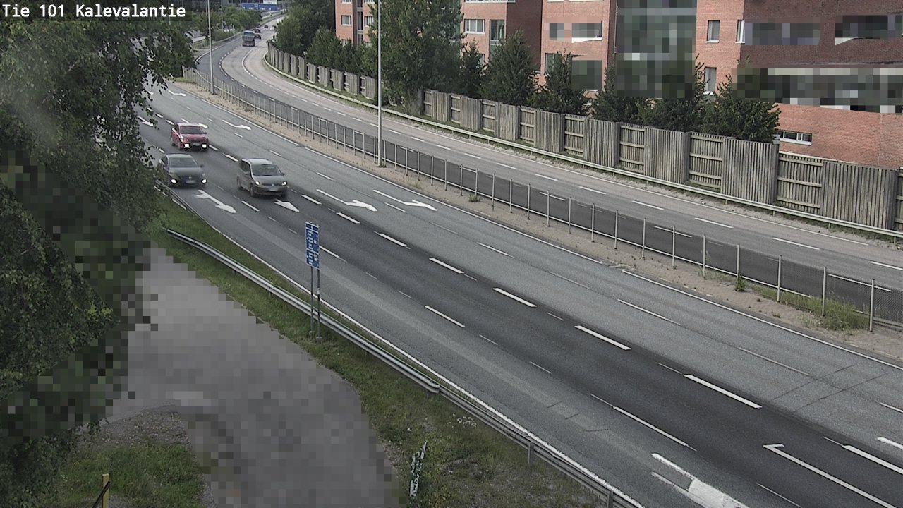 Weather Camera Image Road 101 Kalevalantie, Espoo, Uusimaa
