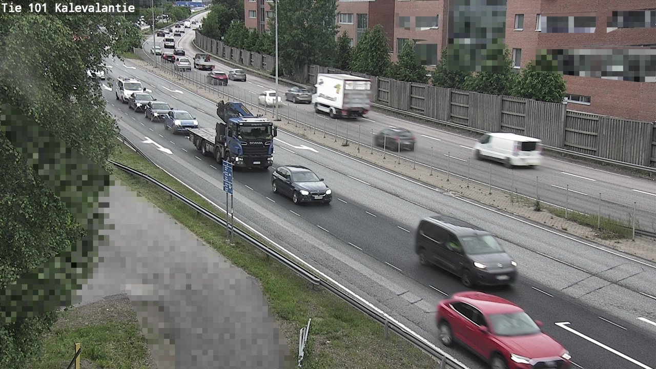 Weather Camera Image Road 101 Kalevalantie, Espoo, Uusimaa