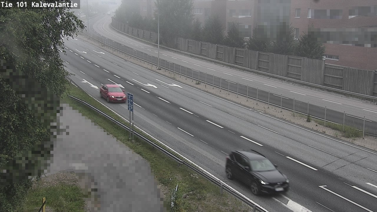 Weather Camera Image Väg 101 Kalevalantie, Espoo, Uusimaa