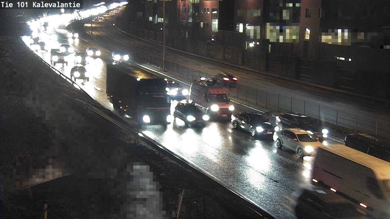 Weather Camera Image Road 101 Kalevalantie, Espoo, Uusimaa