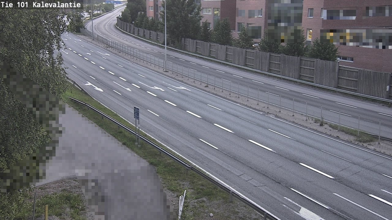 Weather Camera Image Road 101 Kalevalantie, Espoo, Uusimaa