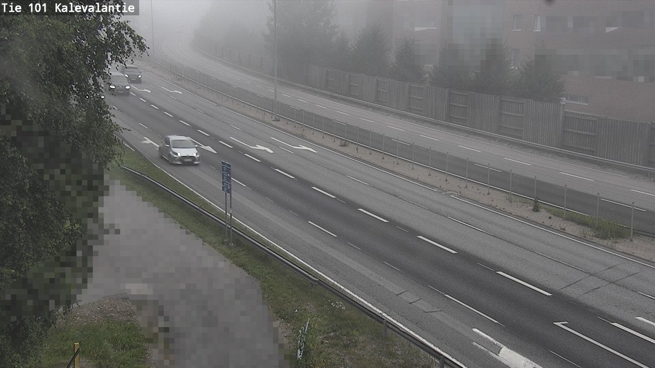 Weather Camera Image Väg 101 Kalevalantie, Espoo, Uusimaa