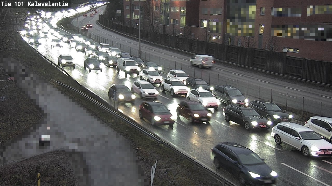 Weather Camera Image Road 101 Kalevalantie, Espoo, Uusimaa