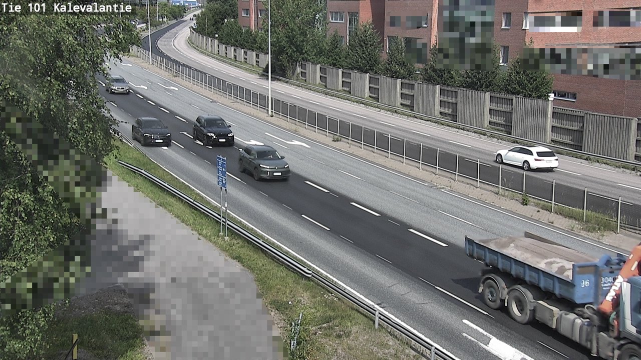 Weather Camera Image Road 101 Kalevalantie, Espoo, Uusimaa