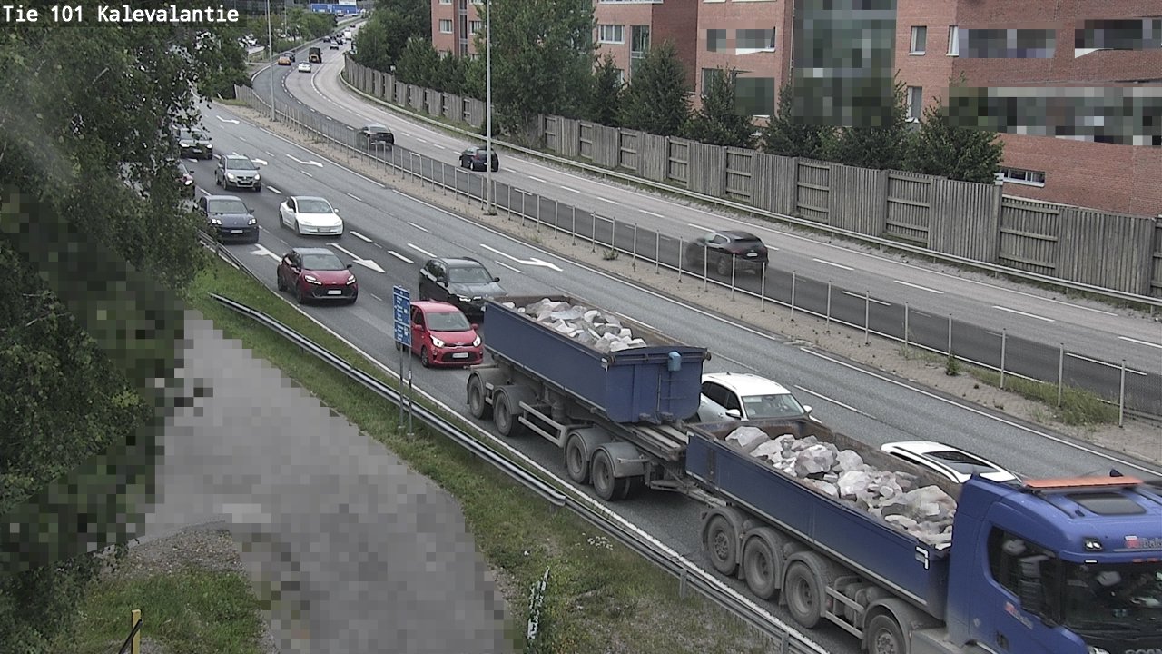 Weather Camera Image Road 101 Kalevalantie, Espoo, Uusimaa