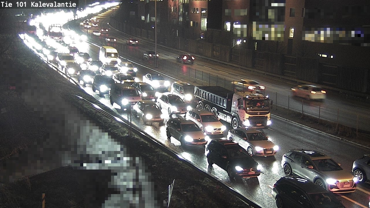 Weather Camera Image Road 101 Kalevalantie, Espoo, Uusimaa