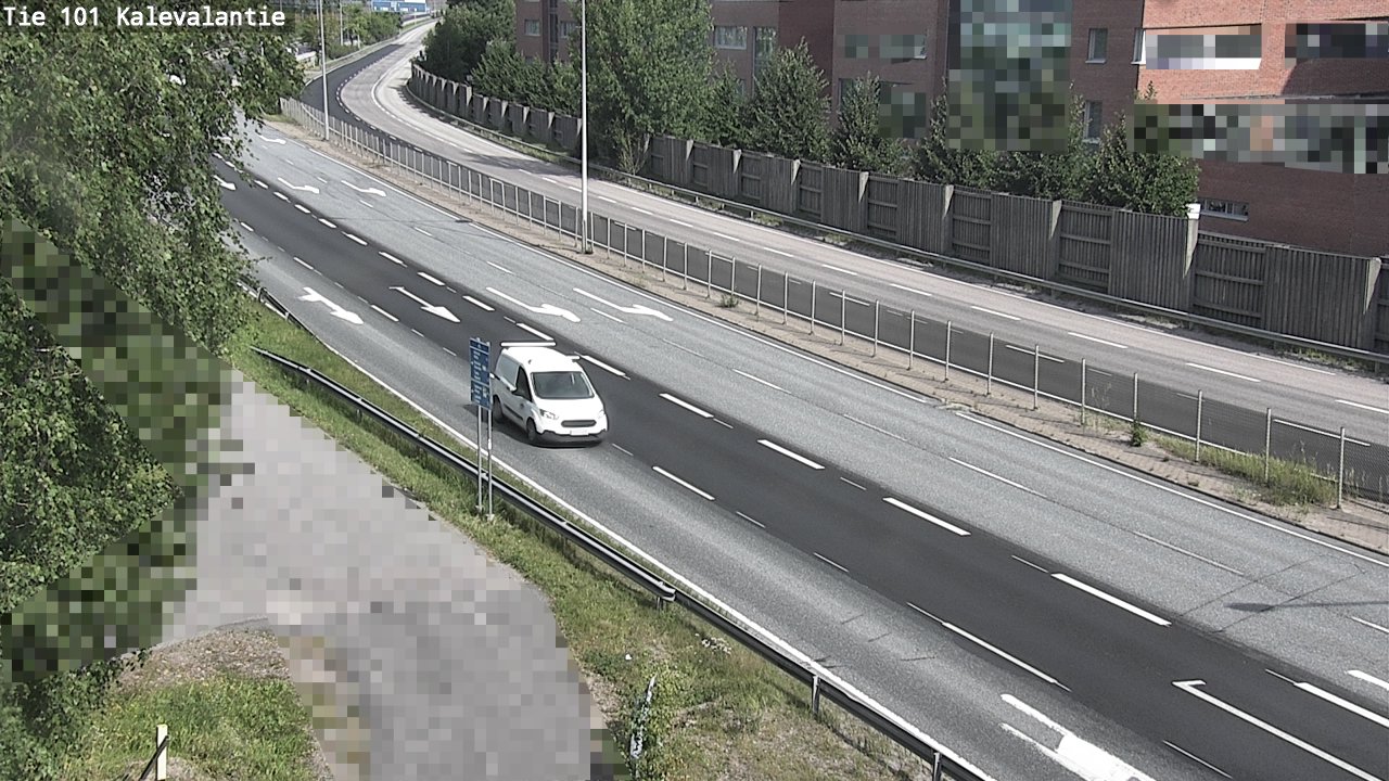 Weather Camera Image Road 101 Kalevalantie, Espoo, Uusimaa