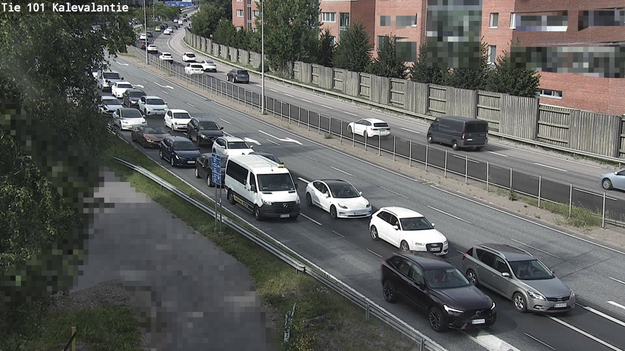 Weather Camera Image Road 101 Kalevalantie, Espoo, Uusimaa