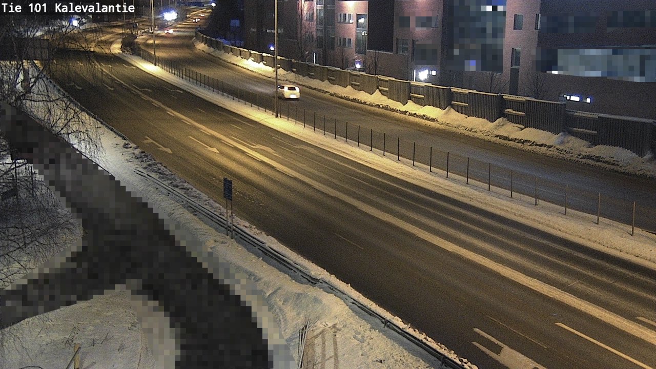 Weather Camera Image Road 101 Kalevalantie, Espoo, Uusimaa
