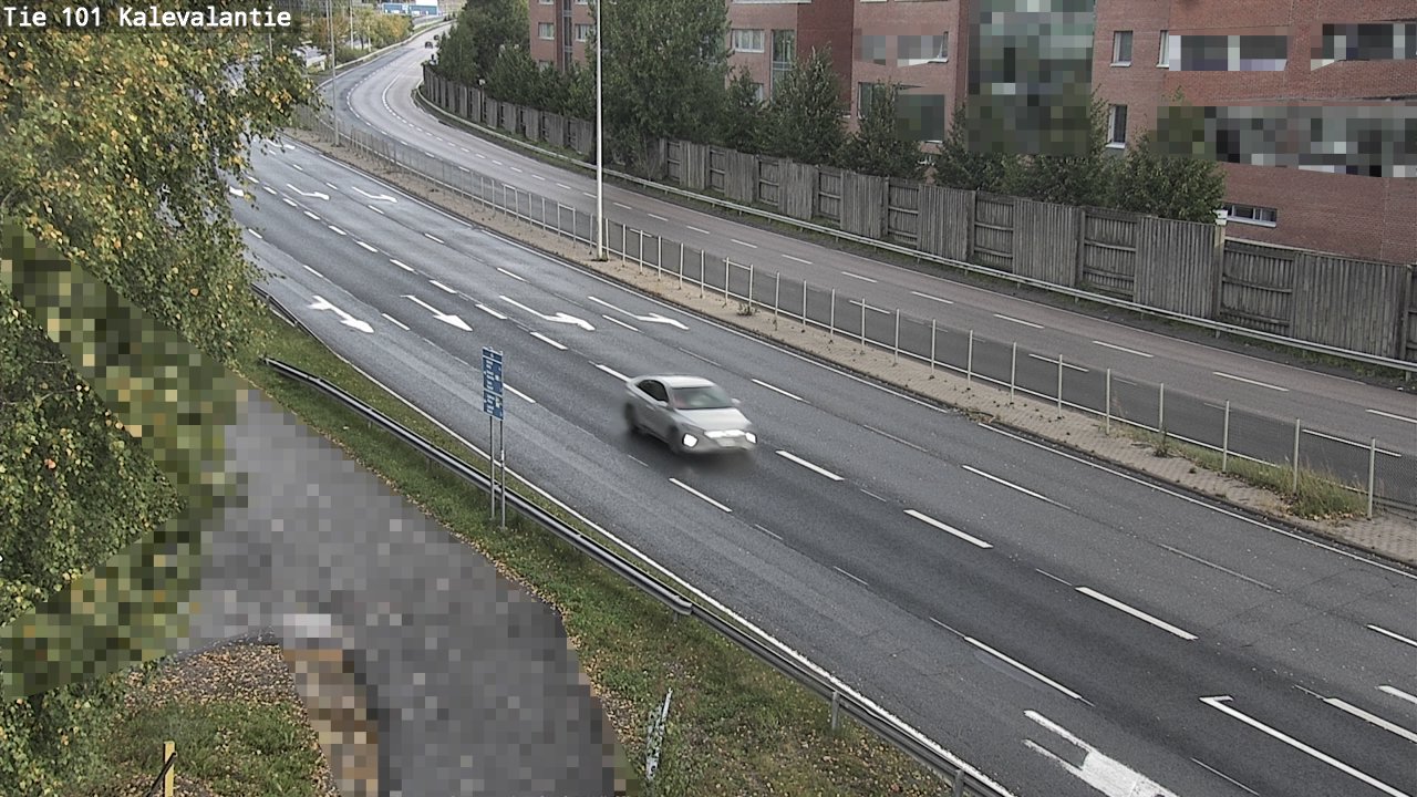 Weather Camera Image Road 101 Kalevalantie, Espoo, Uusimaa