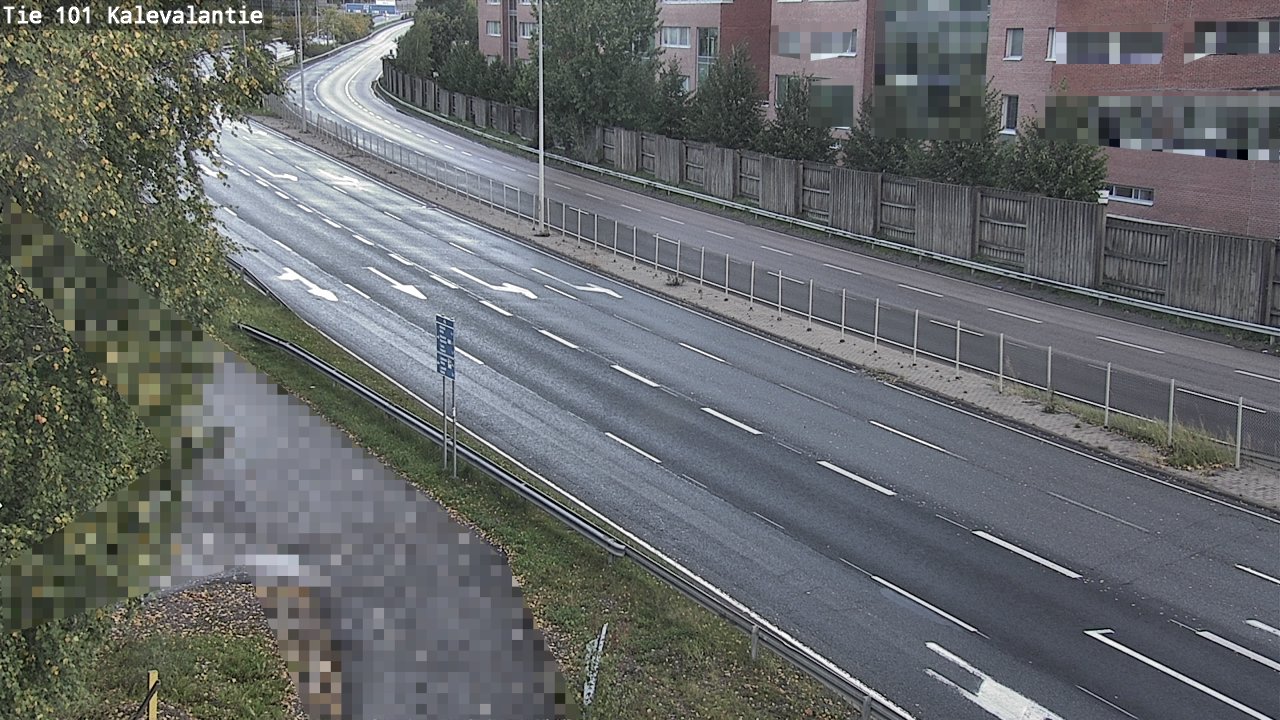 Weather Camera Image Road 101 Kalevalantie, Espoo, Uusimaa
