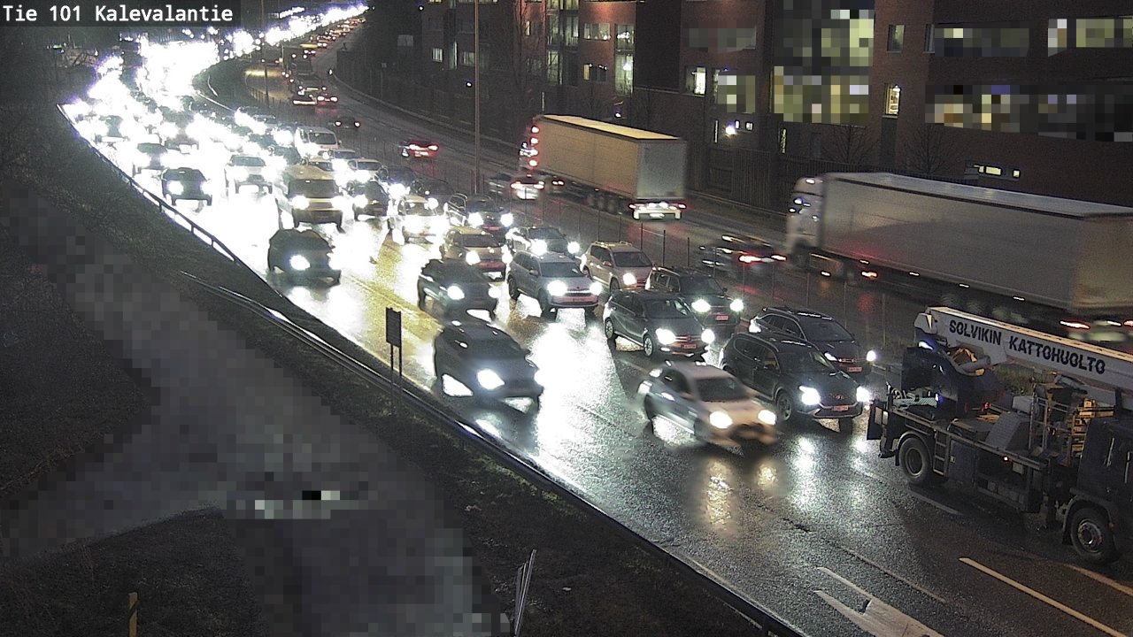 Weather Camera Image Road 101 Kalevalantie, Espoo, Uusimaa