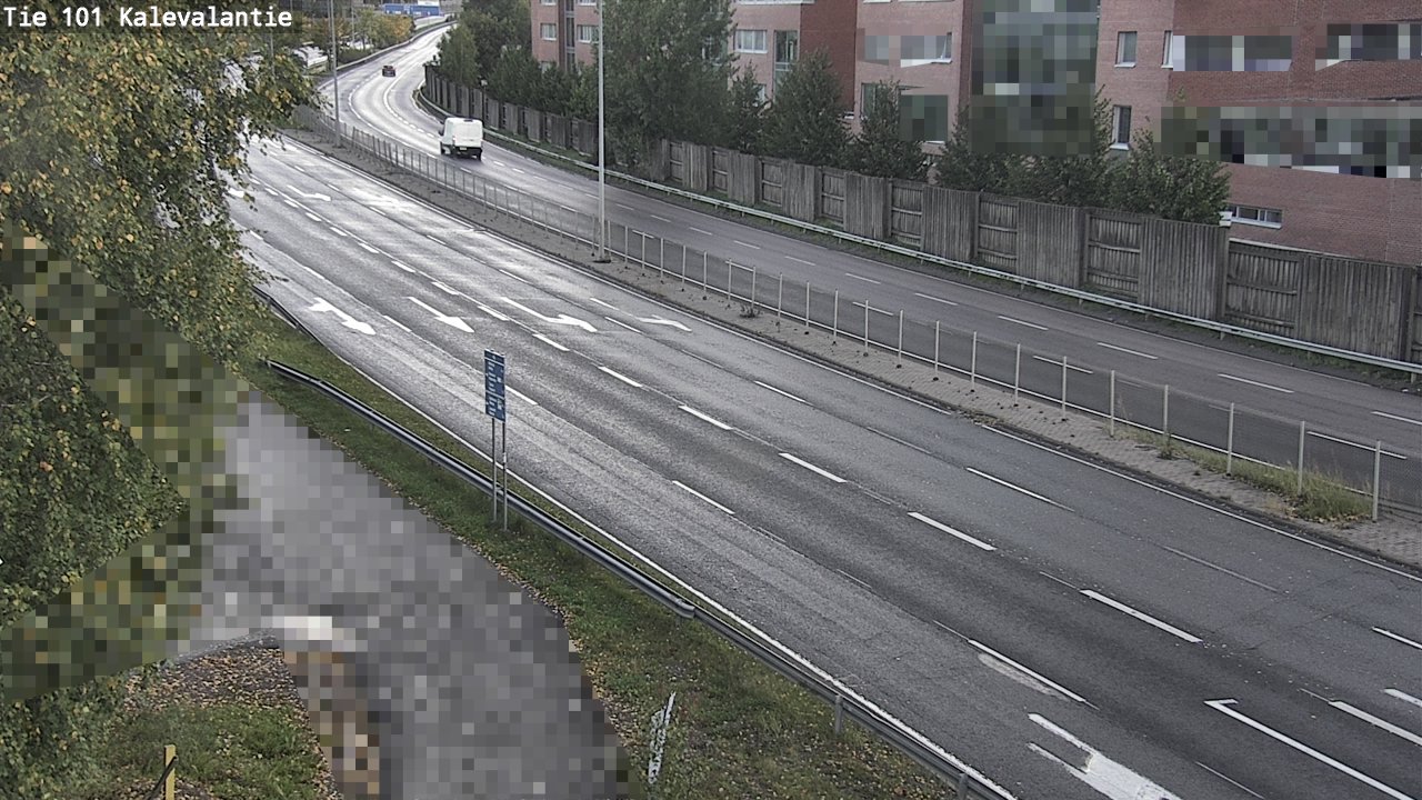 Weather Camera Image Road 101 Kalevalantie, Espoo, Uusimaa