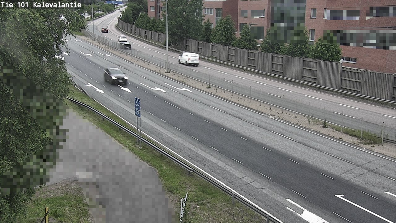 Weather Camera Image Road 101 Kalevalantie, Espoo, Uusimaa