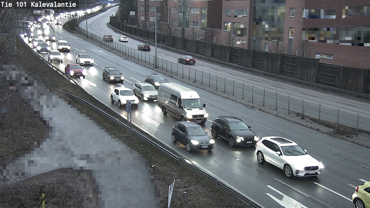 Weather Camera Image Road 101 Kalevalantie, Espoo, Uusimaa