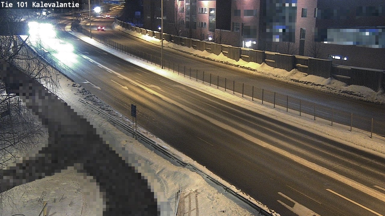 Weather Camera Image Road 101 Kalevalantie, Espoo, Uusimaa