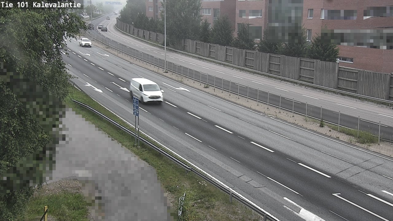 Weather Camera Image Väg 101 Kalevalantie, Espoo, Uusimaa