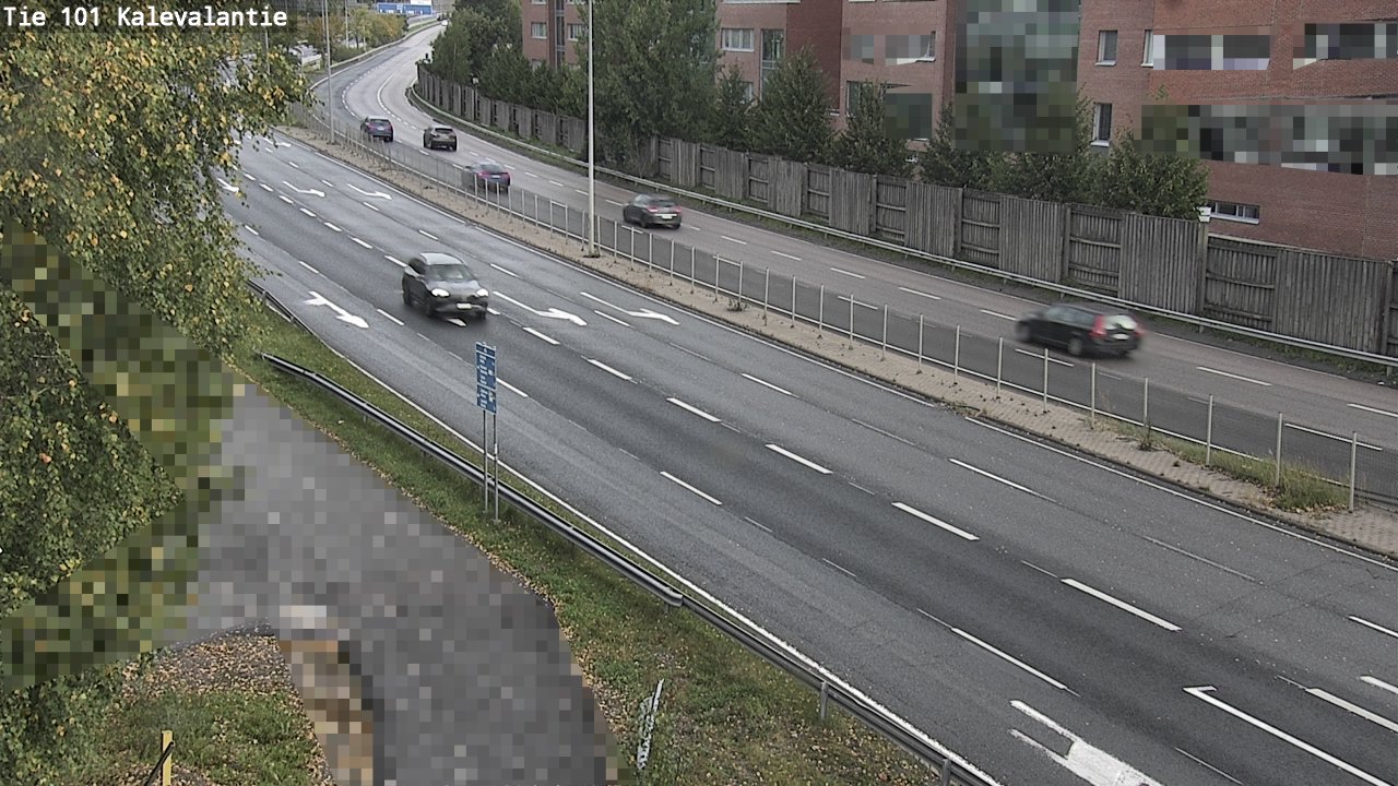 Weather Camera Image Road 101 Kalevalantie, Espoo, Uusimaa