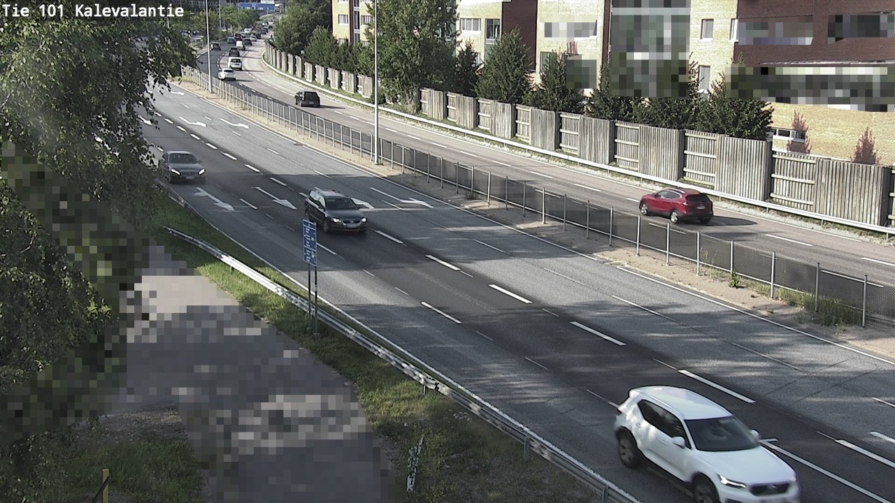 Weather Camera Image Road 101 Kalevalantie, Espoo, Uusimaa