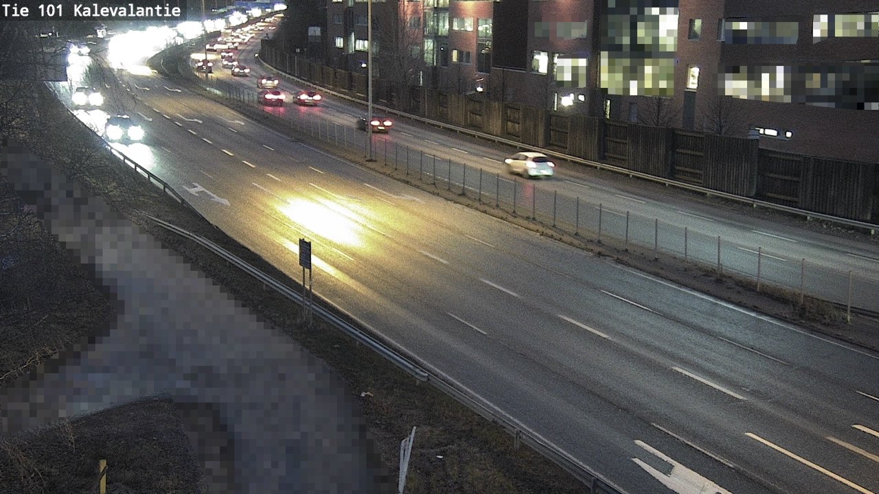 Weather Camera Image Road 101 Kalevalantie, Espoo, Uusimaa