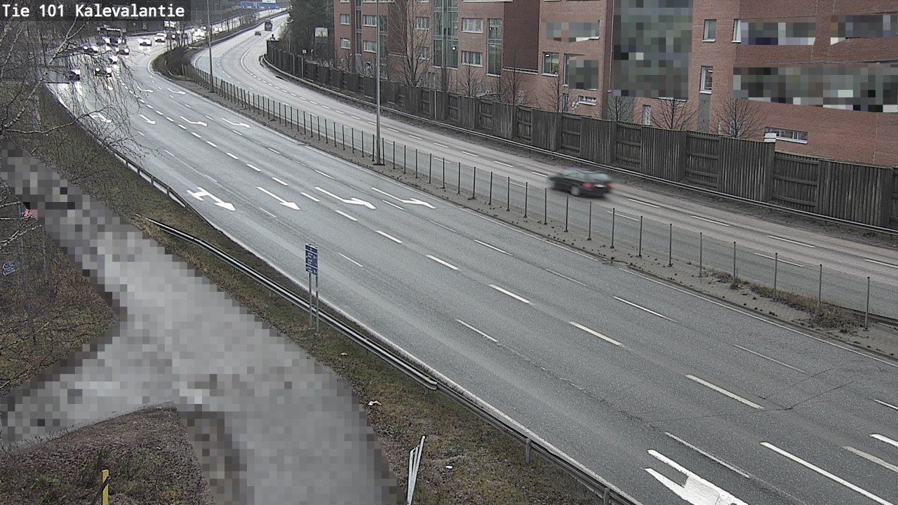Weather Camera Image Road 101 Kalevalantie, Espoo, Uusimaa