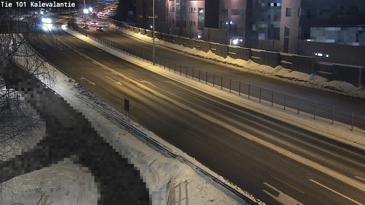 Weather Camera Image Road 101 Kalevalantie, Espoo, Uusimaa