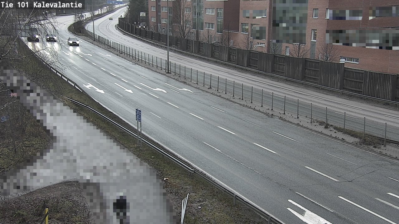 Weather Camera Image Road 101 Kalevalantie, Espoo, Uusimaa