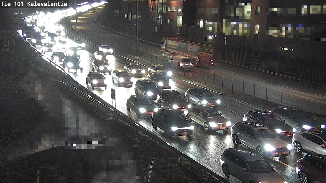 Weather Camera Image Road 101 Kalevalantie, Espoo, Uusimaa