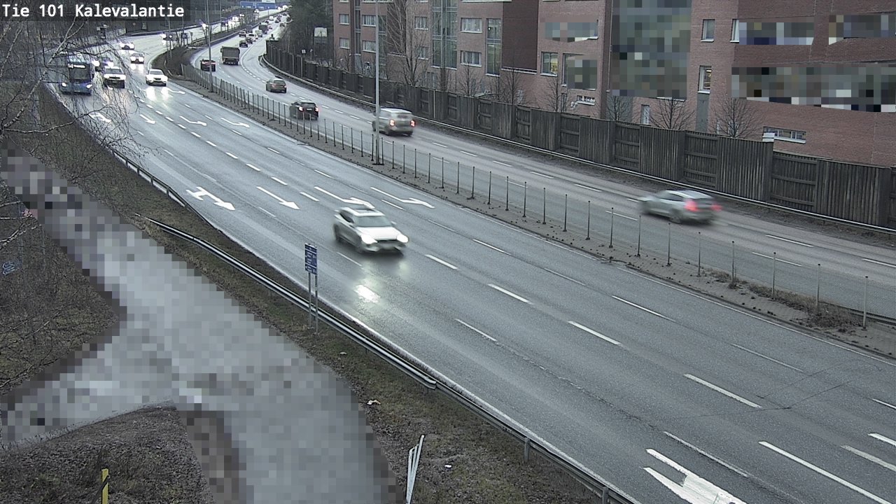 Weather Camera Image Road 101 Kalevalantie, Espoo, Uusimaa