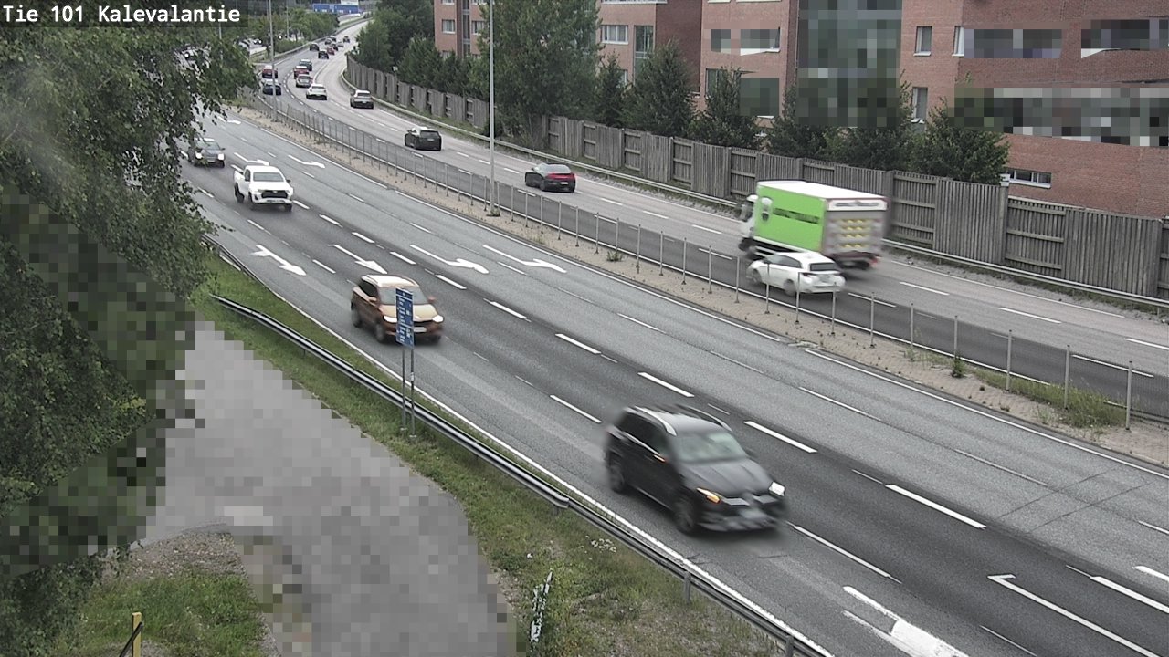 Weather Camera Image Road 101 Kalevalantie, Espoo, Uusimaa