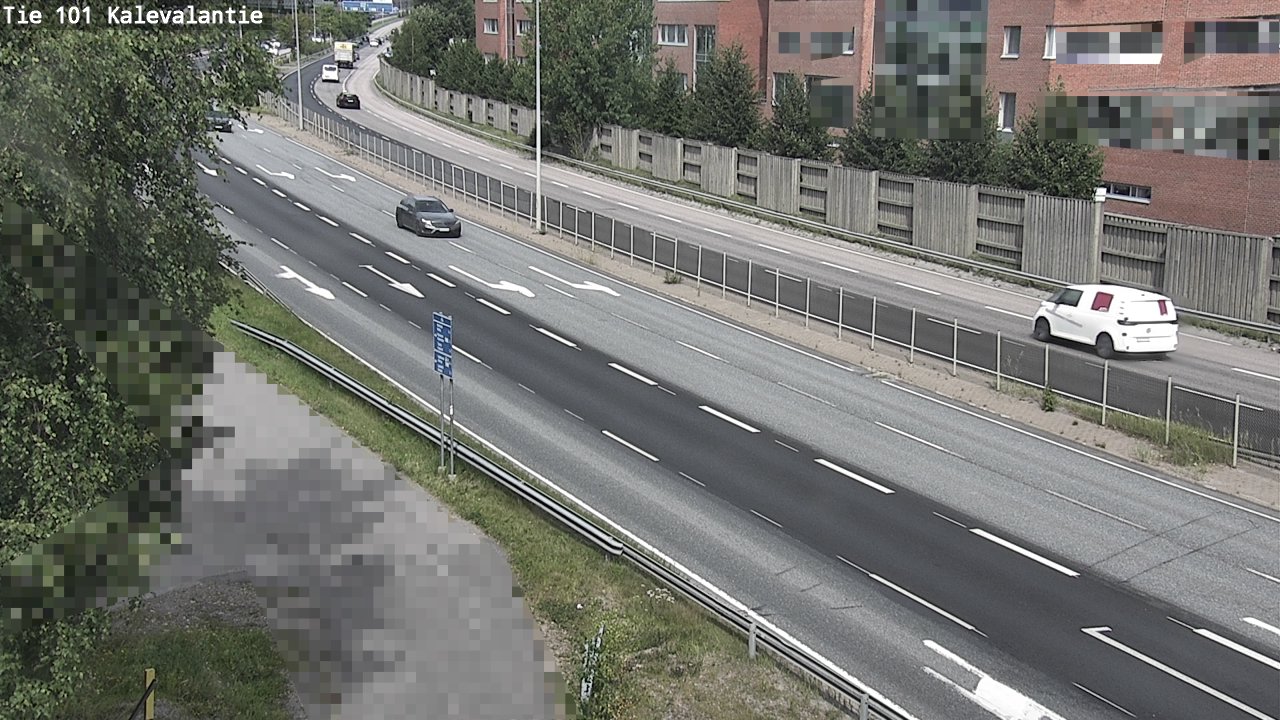 Weather Camera Image Road 101 Kalevalantie, Espoo, Uusimaa
