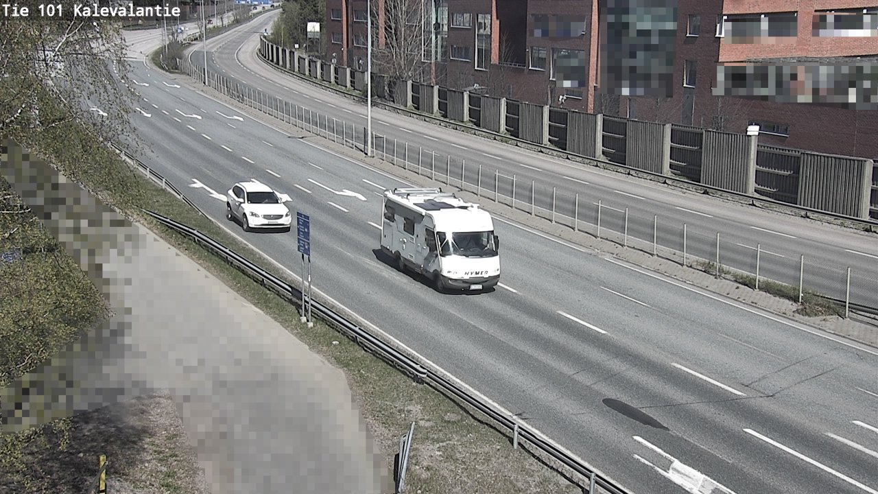 Kelikamerat Kuva Tie 101 Kalevalantie, Espoo, Uusimaa