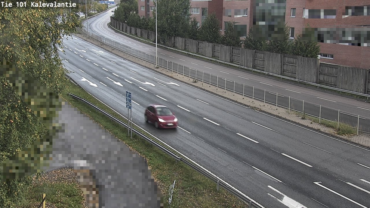 Weather Camera Image Road 101 Kalevalantie, Espoo, Uusimaa